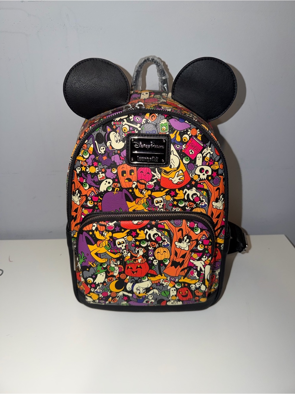 NWT Disney Parks Loungefly Mickey And Friends Ears Halloween Backpack